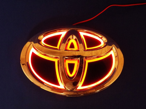 Emblema Perfil Luminoso Toyota Foto 4