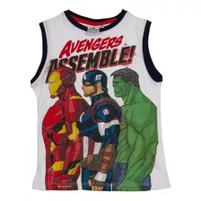 Remera Avengers Vengador Legendary Hulk Niño Original Marvel