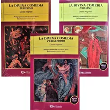 La Divina Comedia - Dante Alighieri Edición Completa 3 Tomos