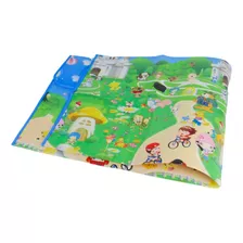 Tapete Interativo Para Bebê Educativo Dobrável 200x180cm