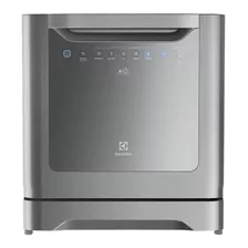 Lava-louças Electrolux 8 Serviços Inox Compacta 110v-127v Com Programa Eco Le08s