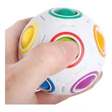 Cubo Mágico Raibow Ball Moyu Puzzle Alivio Do Stress Jiehui