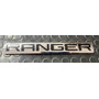 Emblema Ranger Letra 3d No Vinil Tapa Trasera 2019 2020negro
