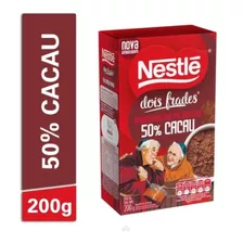 Chocolate Em Pó 50% Cacau Dois Frades Nestle 200gr- Kit C/ 2