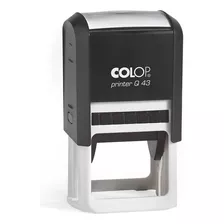 Sellos Personalizados Colop Printer Q43 4.3x4.3cm Autoentint Color De La Tinta Negro Color Del Exterior Negro