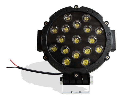  1 Faro 17 Led Red. Jeep 4x4 Off Road 7pul. Carcasa De Color Foto 9