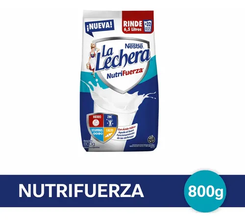 LECHE EN POLVO LA LECHERA X 800G