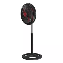 Ventilador De Pé Ventisol Ventilador De Coluna Turbo 6 Turbo 6 50cm Preto Com 6 Pás Cor Vermelho De Plástico, 40 cm De Diâmetro 60 Hz 220 v