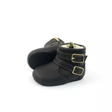 Bota Infantil Feminina De Menina Botinha De Fivela