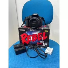 Câmera Canon Rebel T5i Lente 18-55 Mm Is Stm - Impecável