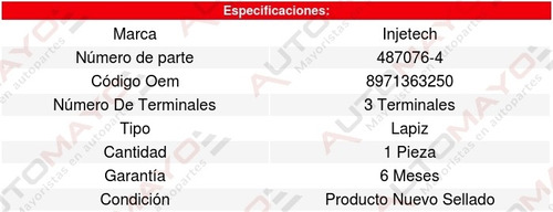 Bobina Encendido Vehicross 6cil 3.5l 99 Al 01 8150651 Foto 3