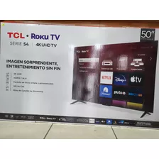 Pantalla Tcl 50 Smart Tv 4k Uhd Roku Tv