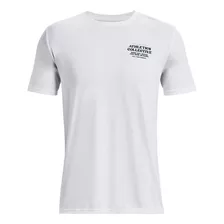 Polera Ua Boost Your Mood Hombre Blanco Under Armour