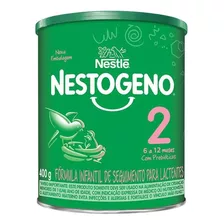 Fórmula Infantil Em Pó Nestlé Nestogeno 2 En Lata De 400g - 6 A 12 Meses