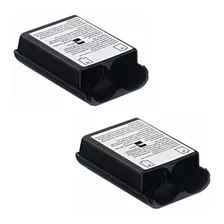 2 Suporte Tampa Pilha Bateria Compatível Controle Xbox 360 P