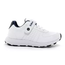 Zapatillas Kickers Lile Estilo Deportivo Blanco Colegial