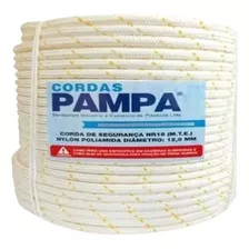 Corda Nr18 12mm X 1m Trava Quedascadeira Suspensa 25kn Pampa