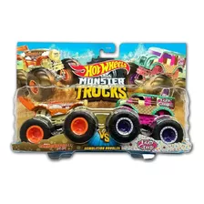 Carrinho Duplo Hot Wheels Monster Truck 1:64 Original Mattel