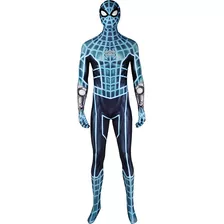 Marvel Spider-man Fuente Del Miedo Battlesuit Mismas Mallas Cosplay Costume