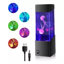 Lámpara Led De Medusas Multicolor Decoración Acuática Para H