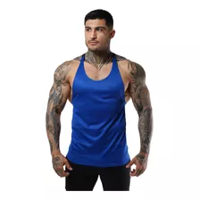 Playera Olimpica Tank Top Bata Deportiva Hombre Fenix Fit Bd