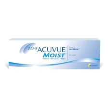 Lentes De Contacto Acuvue 1 Day Moist 30 Pzas. Uso Diario