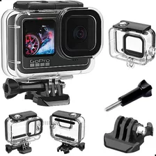 Carcasa Sumergible Gopro Para Hero 9/10 Compatible Anticaída