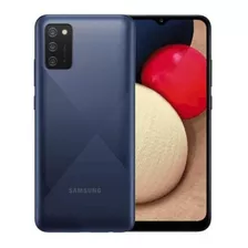 Celular Samsung Galaxy A02s 64 Gb Azul 4 Gb Ram Liberado Ref