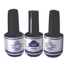 Gel Xed 15ml Top Coat Primer Base Uv Unha Original X&d