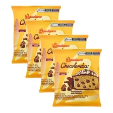 4 Mini Colomba Pascal Bauducco Páscoa Gotas Chocolate 400g