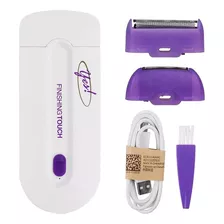 Depilador Elétrico Feminino Intimo Premium Skin Usb Cor Br