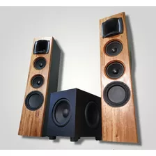 Caixa Torre 3 Vias Home Theater Residencial Bluetooth Unidad