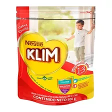 Leche De Fórmula En Polvo Nestlé Klim 1+ Sabor Miel En Bolsa De 1 De 500g - 12 Meses A 3 Años