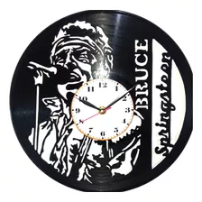 Reloj De Pared En Disco De Vinilo De Bruce Springsteen 