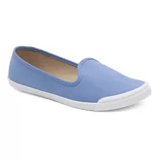 Tênis Moleca Feminino Liso Slip On Conforto Leve 