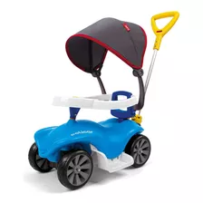 Carrinho Infantil De Passeio Policar Soft C/ Empurrador Azul