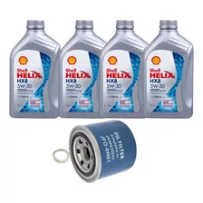 4l Óleo Shell Helix Hx8 5w30 Api Sp + Filtro Óleo P/ Hyundai