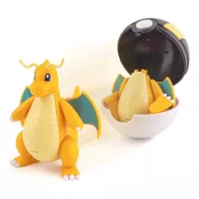 Pokemon Dragonite + Pokebola, Ideal Para Obsequio Navideño