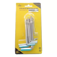 Kit Llave Hexagonal 10 Pcs.