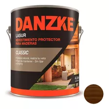 Protector Para Madera Danzke Lasur Petrilac 4 Litros