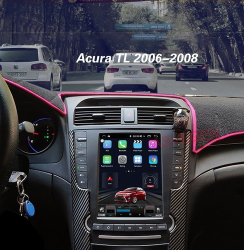 Coche Estreo Android 4g+64g Para Acura Tl Gps Carplay Y 4g Foto 3