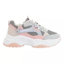 Tenis Para Mujer Casual Chunky Marca Hummer Modelo 9701