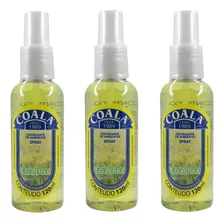 Kit 3 Coala Spray Odorizante De Ambientes Erva Doce 120ml