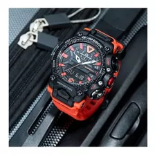 Reloj Casio G-shock Gravitymaster Gr-b200-1a9 Carbono Naranj