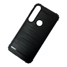 Capa Capinha Anti Impacto Tpu Preta Para Moto G8 Plus