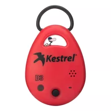 Registrador De Datos Ambientales Kestrel Drop D3, Rojo