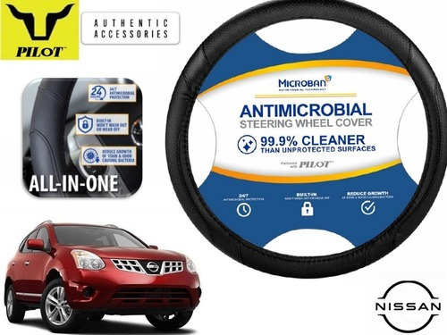 Funda Cubrevolante Negro Antimicrobial Nissan Rogue 2011 Foto 4