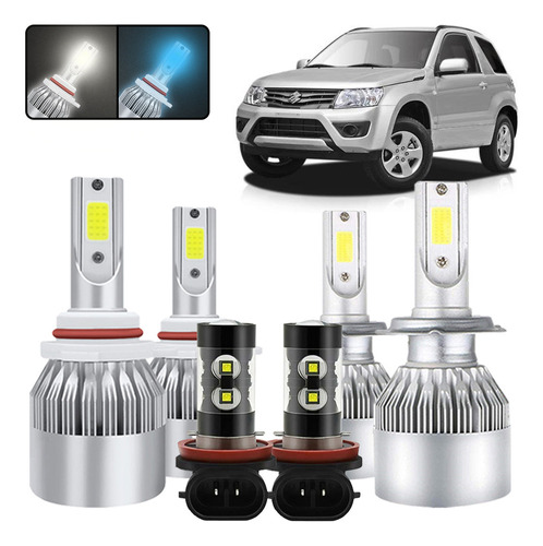 Kit De Focos Led H7 H11 Para Suzuki Grand Vitara 2016 2017 Suzuki Vitara