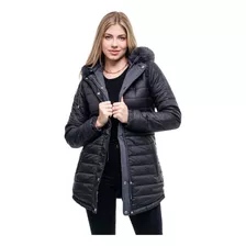 Parka Dupla Face Feminina Casaco De Frio Intenso P/ Neve