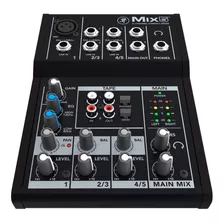 Mackie Mix5 Mixer 5 Canales 1 Mono Xlr 2 Estereo